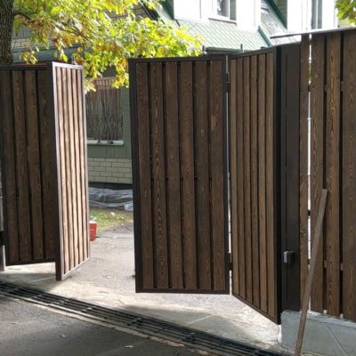 Купите и Закажите Ворота Гармошка: Лучшая Цена от 47006 руб, Установка под Ключ и Доставка в Губахе и по Области