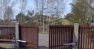 Купить распашные ворота из штакетника Губаха, цена от 2729 руб.