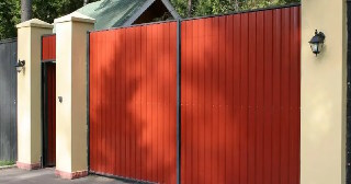 Купить ворота из профнастила Губаха, цена от 4068 руб.